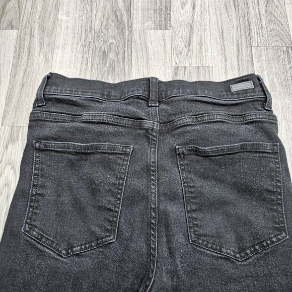 Sneak Peek Jeans Womens 9 Black High Rise Skinny Distressed Denim Juniors - Picture 3 of 13